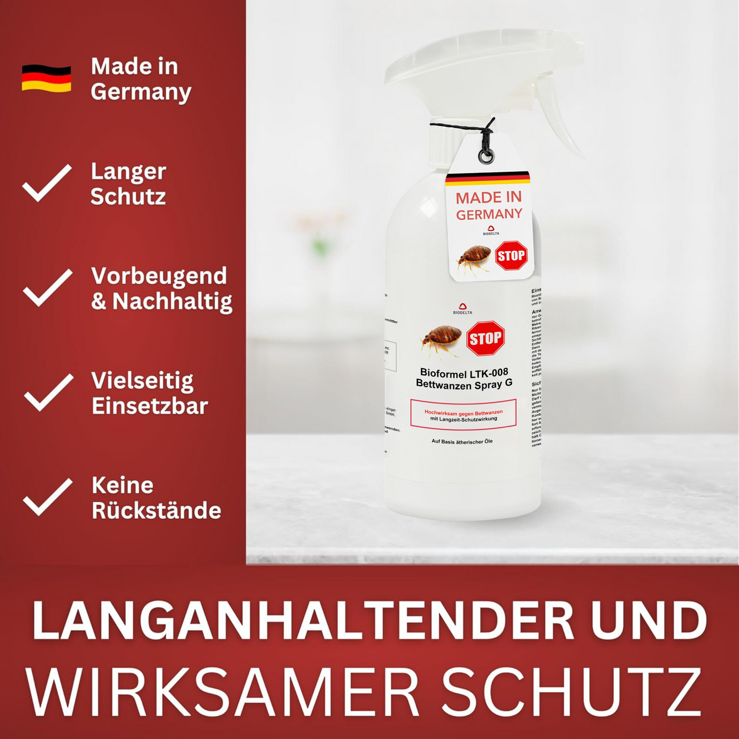 Bettwanzen-Spray