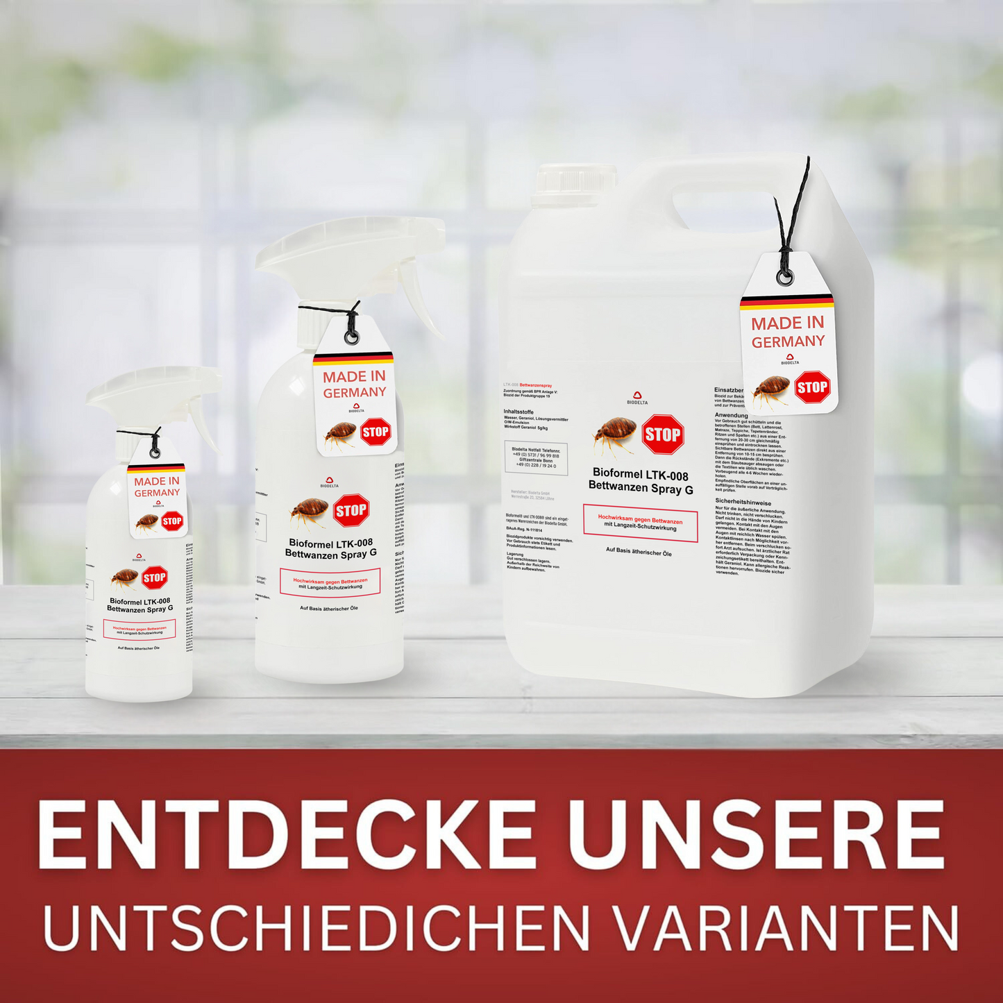 Bettwanzen-Spray