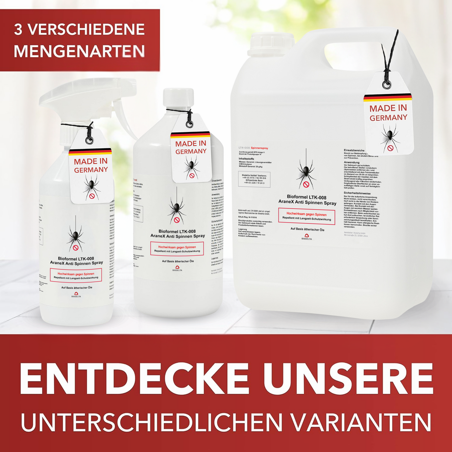 Spinnen-Spray
