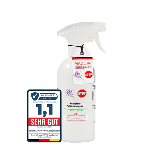 Giardien Spray und Wischkonzentrat
