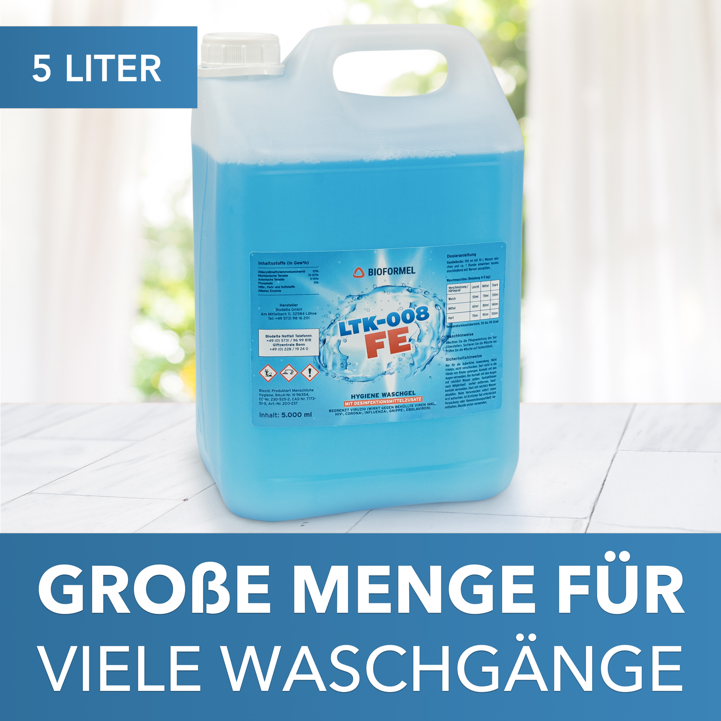 Hygiene Waschmittel