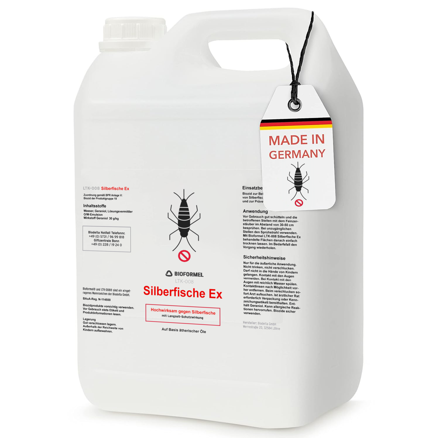 Silberfisch-Spray